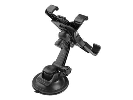 DELTACO ARM-C100 - Bilhållare för surfplatta - adjustable bracket, with suction cup - svart