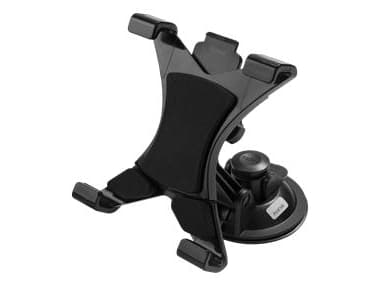 DELTACO ARM-C100 - Bilhållare för surfplatta - adjustable bracket, with suction cup - svart