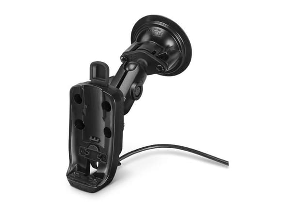 Garmin Powered Mount with Suction Cup - Bilhållare/-laddare för GPS - för inReach Explorer+, SE+; inReach Explorer +