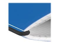 Herlitz my.book flex - Anteckningsblock - A5 - 40 ark / 80 sidor - vitt papper - fyrkantig - blått skydd - polypropylen (PP)