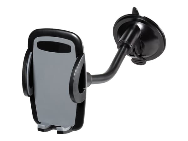 Vivanco Assistant XL - Bilholder for mobiltelefon - svart Sort, Grå