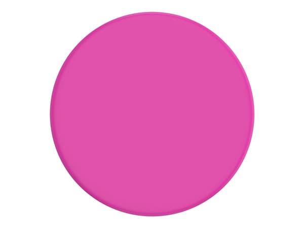 PopSockets PopGrip Basic - Fingergrepp/vikbart ställ för mobiltelefon - magenta