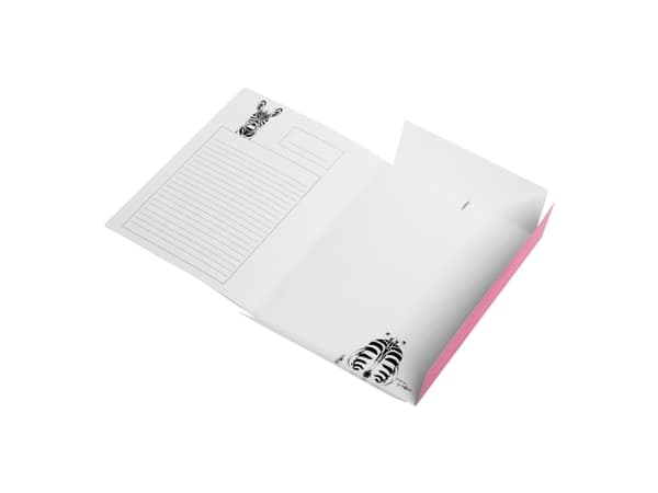 Pagna Save me, A4, Kartong, Fuchsia, Poträtt, Resårband