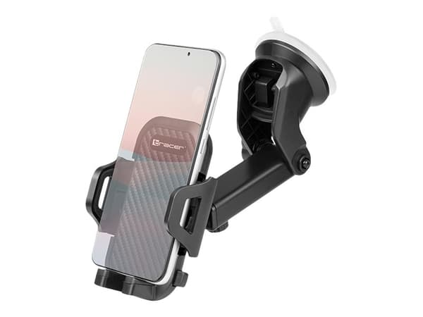 Tracer U33 - Bilholder for mobiltelefon - inntil 7" Sort