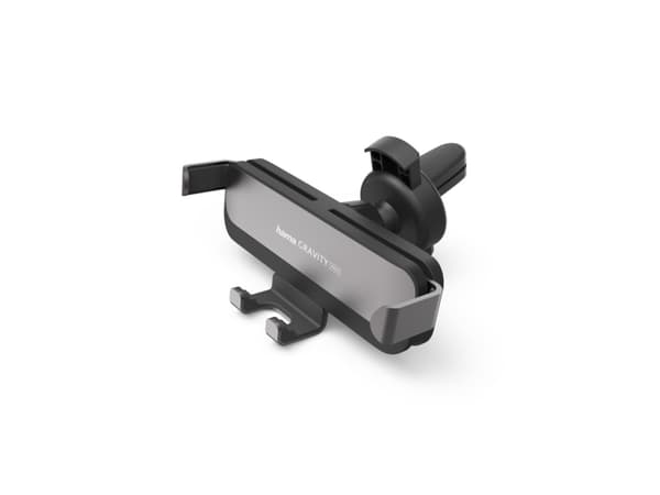 Hama Gravity PRO - Bilholder for mobiltelefon - 5-9 cm adjustable width - svart, mørk grå