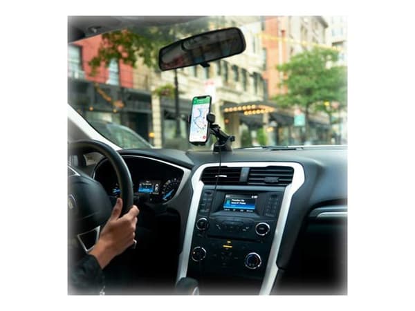 iOttie Easy One Touch Wireless 2, Auto, USB, 12 V, Langaton lataaminen, Musta