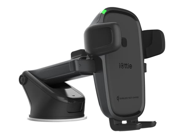 iOttie Easy One Touch Wireless 2, Auto, USB, 12 V, Langaton lataaminen, Musta