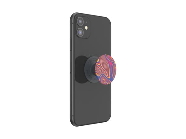 PopSockets PopGrip Basic Woozy, Grippi, Monivärinen, Universaali, 38,8 mm, 7,7 mm, 24,3 mm
