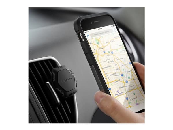 Spigen Kuel QS11, Matkapuhelin/älypuhelin, Passiiviteline, Auto, Musta