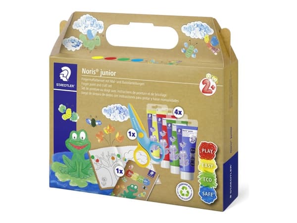 STAEDTLER Noris junior - Finger painting and craft set - assortert
