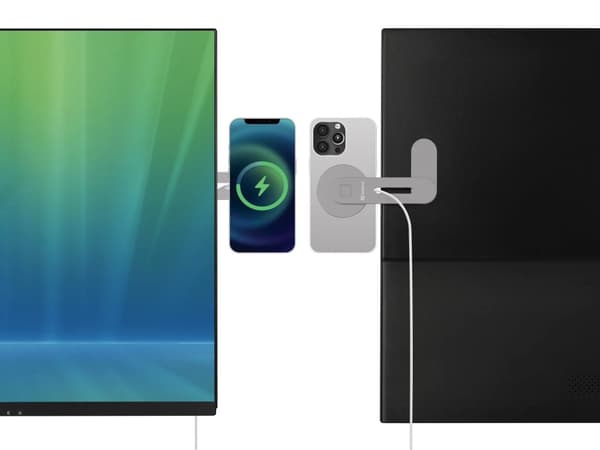 Sandberg ScreenMount - Trådløs ladepute - screen mountable - 15 watt