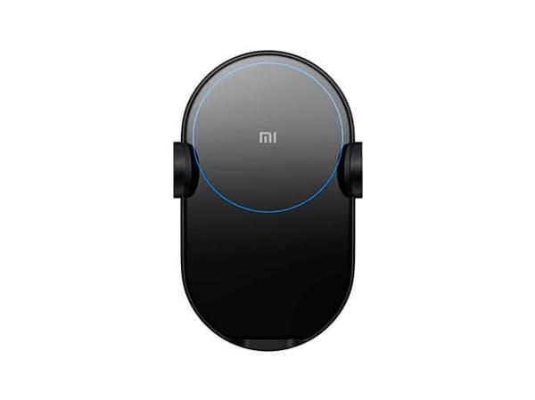 Xiaomi Mi Wireless Car Charger - Trådløs ladeholder for bil + bilstrømadapter - 20 watt - 3 A - High Power Flash - svart
