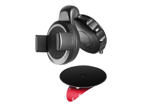 goobay - Bilholder for mobiltelefon - svart Sort