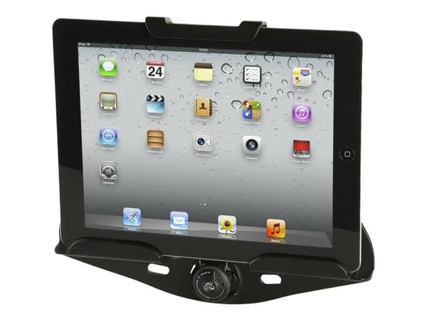 Targus Universal In Car Tablet Holder, Tabletti/UMPC, Passiiviteline, Auto, Musta