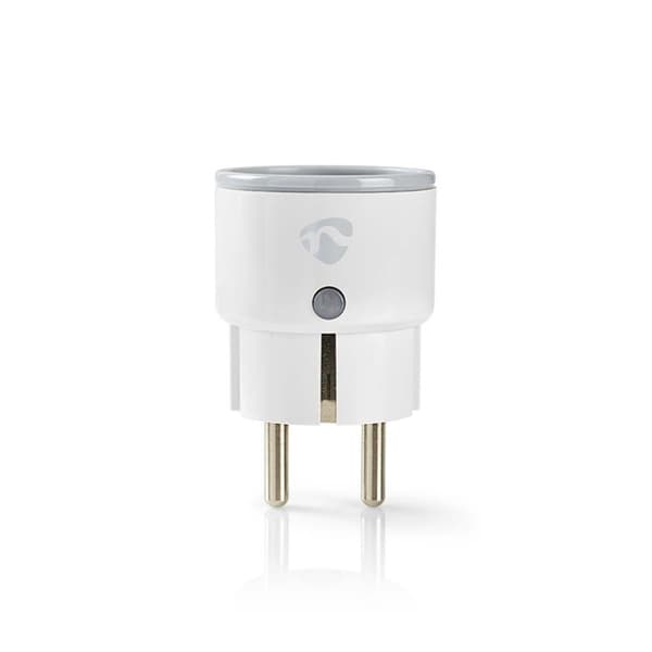 Nedis SmartLife Smart Plug | Wi-Fi | IP21 | Effektmåler | 2500 W | EU stik / Type F (CEE 7/7) | -10 - 40 °C | Android™ / IOS | Hvid | 1 stk