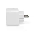 Miniatyrbild 4 av 11: Nedis SmartLife Smart Plug | Wi-Fi | IP21 | Strömmätare | 3680 W | Type F (CEE 7/7) | 0 - 55 °C | Android™ / IOS | Vit | 3 st