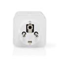 Miniatyrbild 5 av 11: Nedis SmartLife Smart Plug | Wi-Fi | IP21 | Strömmätare | 3680 W | Type F (CEE 7/7) | 0 - 55 °C | Android™ / IOS | Vit | 3 st