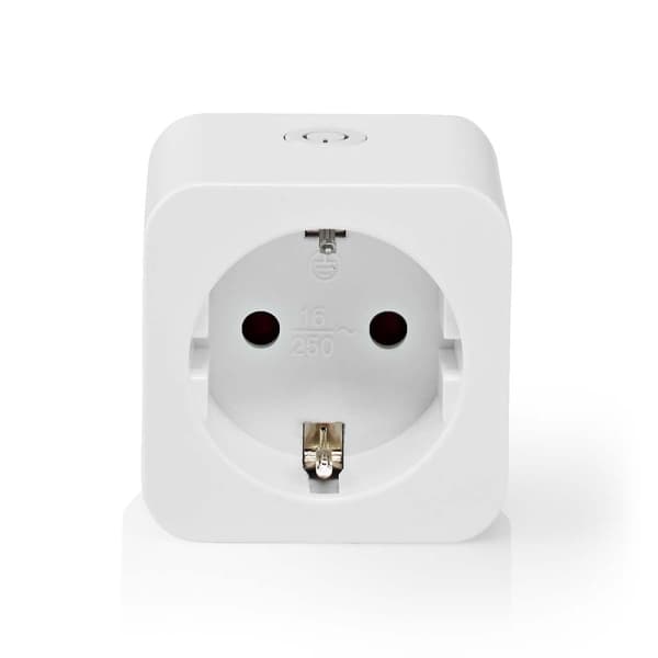 Nedis SmartLife Älypistorasia | Zigbee 3.0 | IP21 | Virtamittari | 3680 W | Hybrid (CEE 7/7) | 0 - 55 °C | Android™ / IOS | Valkoinen | 1 kpl