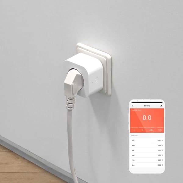 Nedis SmartLife Älypistorasia | Zigbee 3.0 | IP21 | Virtamittari | 3680 W | Hybrid (CEE 7/7) | 0 - 55 °C | Android™ / IOS | Valkoinen | 1 kpl