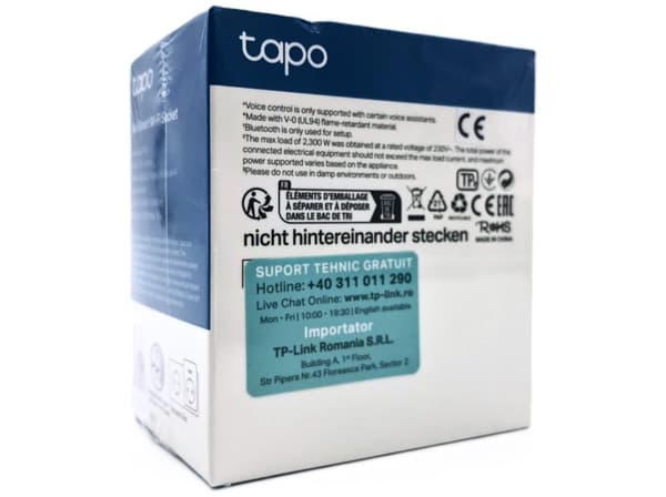 TP-Link Tapo P100 Smart Plug Trådlös
