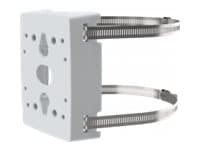 AXIS T91B47 (100-410 mm) - Monteringssett for kamera - stangmonterbar - innendørs, utendørs - hvit - for AXIS AXIS P3245, M3215, M4308, P1385, P1455,