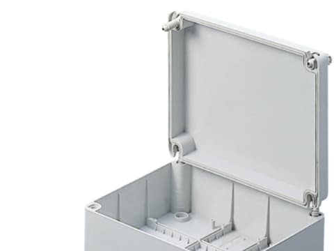 Gewiss GW44208, Plast, Grå, 3,7 cm, Förseglingsbart gångjärn, IP56, 240 mm