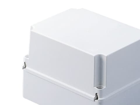Gewiss GW44217, Plast, Grå, 3,7 cm, Forseglbar med hengsler, IP56, 190 mm