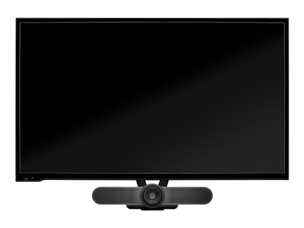 Logitech TV MOUNT - Kameramontering - monterbar på skjermen - for Small Room Solution for Google Meet, for Microsoft Teams Rooms, for Zoom Rooms