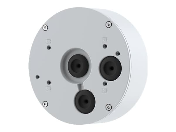 AXIS T94S01P - Bakboks for kamerakanal - innendørs, utendørs - hvit - for AXIS AXIS P3245, M3057, M3058, M3215, M4308, P3228, P3255, P3374, P3375, Q3