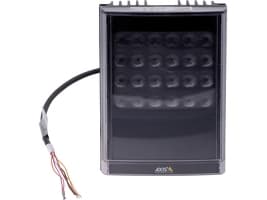 AXIS T90D30 - Infrarød illuminator - takmonterbar, stangmonterbar, veggmonterbar - 12 - 24 V - innendørs, utendørs - 46 watt - svart - for AXIS D3110
