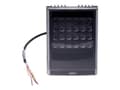 Miniatyrbilde 1 av 2: AXIS T90D30 - Infrarød illuminator - takmonterbar, stangmonterbar, veggmonterbar - 12 - 24 V - innendørs, utendørs - 46 watt - svart - for AXIS D3110