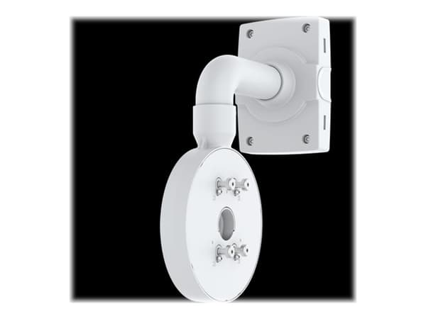 AXIS T94V01C Dual Mount - Kameramontering - takmonterbar, stangmonterbar, veggmonterbar - innendørs, utendørs - hvit - for AXIS AXIS P3245, M3215, P1