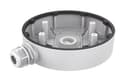Miniatyrbilde 3 av 4: Hikvision DS-1280ZJ-DM55 - Kamerakoplingsboks - innendørs, utendørs - hik-hvit - for AcuSense DS-2CD2763, 2CD3723, 2CD3743; Pro Series with AcuSense