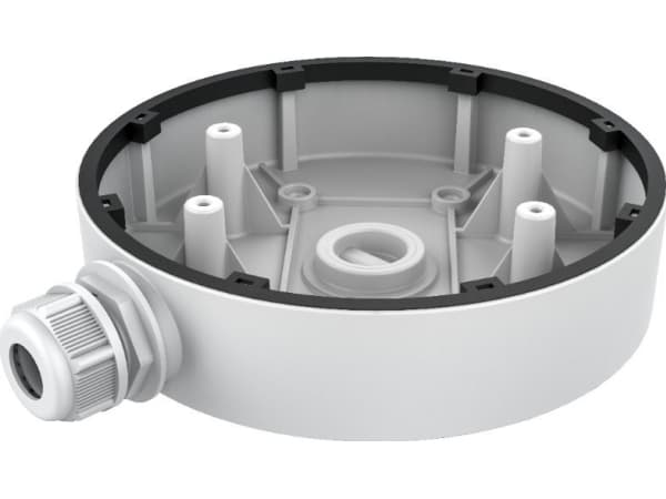 Hikvision DS-1280ZJ-DM55 - Kamerakoplingsboks - innendørs, utendørs - hik-hvit - for AcuSense DS-2CD2763, 2CD3723, 2CD3743; Pro Series with AcuSense