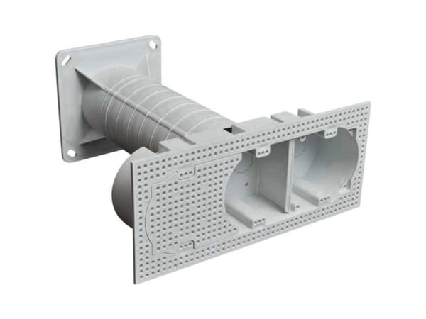 Lämmöneristysjohtorasia 3x pistorasia 230x100x250mm KEZ-3 KB