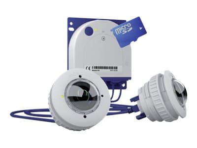 Mobotix S16B Body - Modulhus for kamerasensor - takmonterbar, veggmonterbar - innendørs, utendørs - hvit - for MOBOTIX S16B