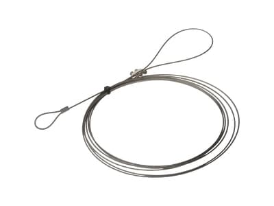 AXIS Safety Wire - Sikkerhetskabel - innendørs, utendørs (en pakke 5) - for AXIS M3085, M3215, M4215, M4308, P3818, Q3536, Q3538, Q6100; M42 Series;