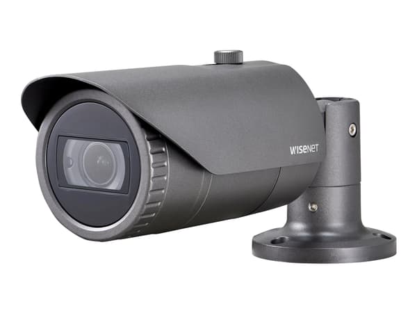 Hanwha Vision WiseNet Q QNO-6082R - Nätverksövervakningskamera - färg (Dag&Natt) - 2 MP - 1920 x 1080 - motoriserad - komposit - LAN 10/100 - MJPEG,