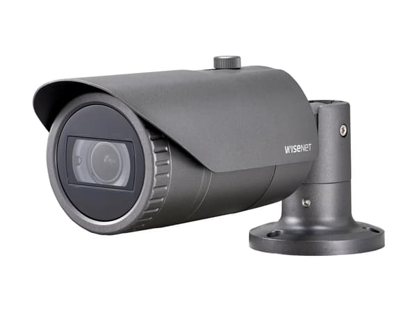 Hanwha Vision WiseNet Q QNO-6082R - Nätverksövervakningskamera - färg (Dag&Natt) - 2 MP - 1920 x 1080 - motoriserad - komposit - LAN 10/100 - MJPEG,