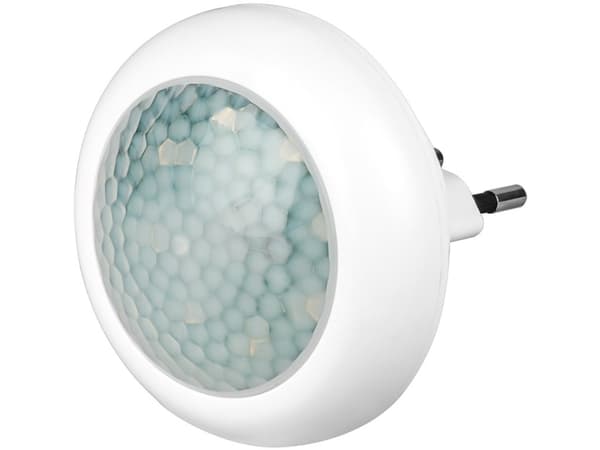 Goobay 96501, Plug-in nattlampa, Vit, Kall vit, Badrum, Barnrum, Hall, Vardagsrum, IP20, II