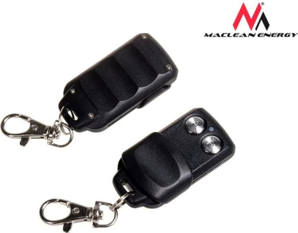 Maclean Radio controller 2 channels 2 remote controls for garage alarm Maclean MCE88 fixed code, frequency 433.92Mhz internal - MCE88