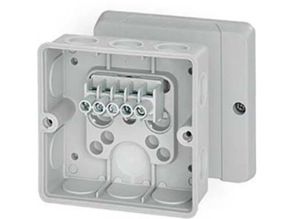 Hensel DE 9345, Polystyren, Grå, IP55, 98 mm, 52 mm, 98 mm