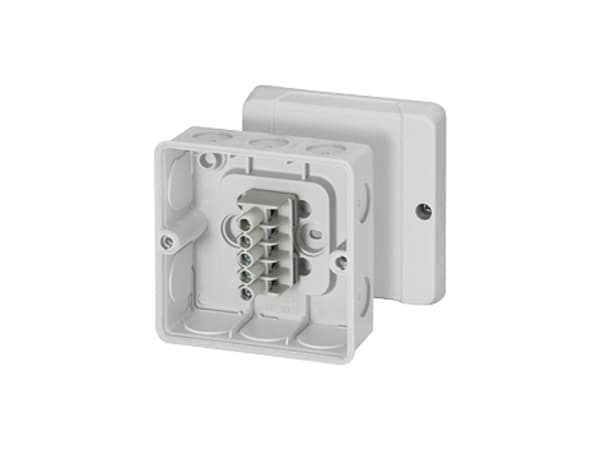 Hensel DE 9345, Polystyren, Grå, IP55, 98 mm, 52 mm, 98 mm