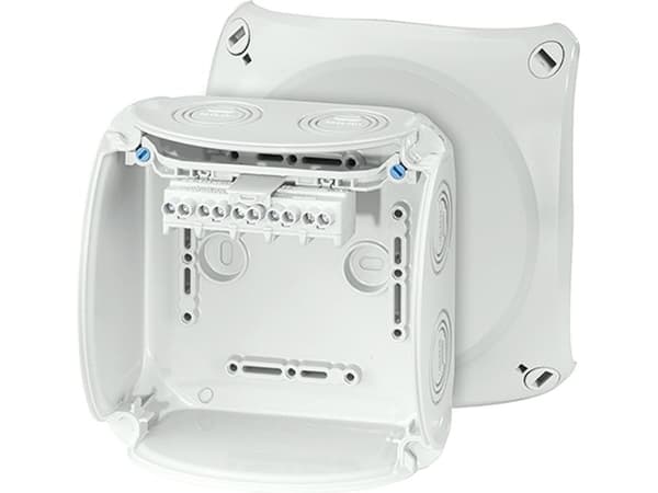Hensel KF 0604 G, Polykarbonat (PC), Grå, IP66, IP67, IP69, 130 mm, 77 mm, 130 mm