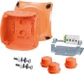 Miniatyrbilde 2 av 4: Hensel FK 0402, Polykarbonat (PC), Oransje, IP65, 104 mm, 70 mm, 104 mm