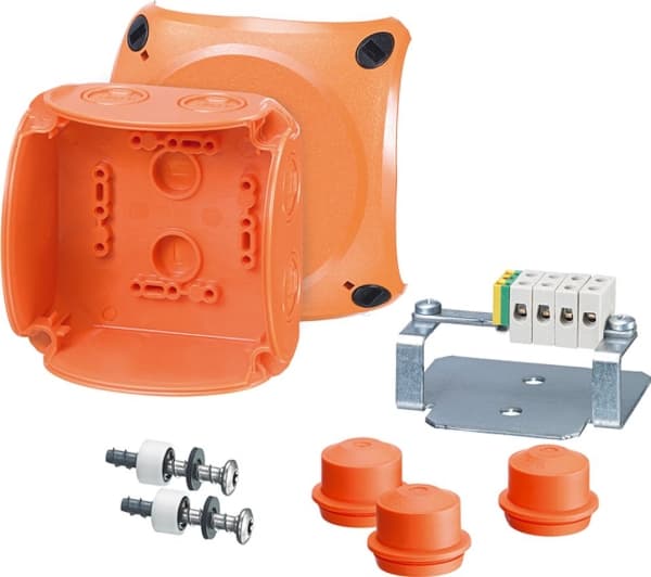 Hensel FK 0402, Polykarbonat (PC), Oransje, IP65, 104 mm, 70 mm, 104 mm