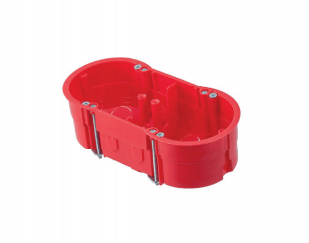 Pawbol Box PK-2x60 plaster with screws red double A.0010A
