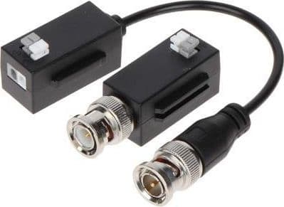 Dahua Technology DH-PFM800B-4K, Video Balun, Universel, Sort, Acrylonitrilbutadienstyren, 400 m, 100 ohm (O)
