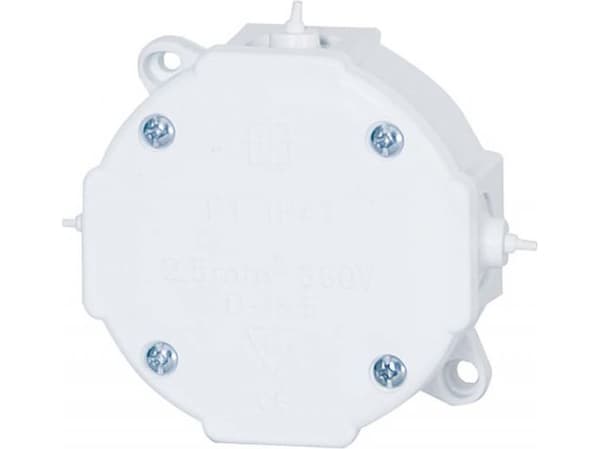 Pak-plast Utenpåliggende boks P-1 IP41 med rund ring P1ZP 80X35