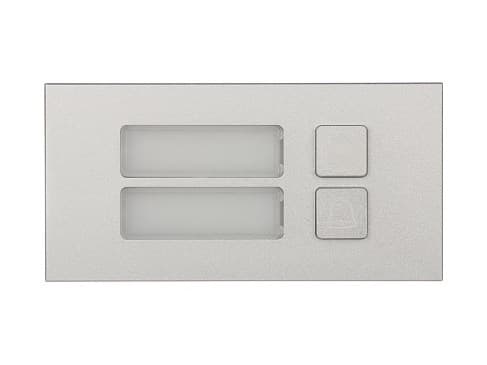 Dahua Technology Two-button module, Anropsknappmodul, Sølv, Dahua Technology, Vegg, IP65, -20 - 60 °C